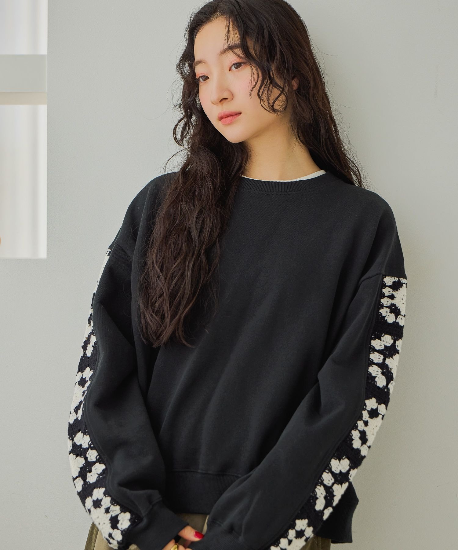 niko and ｜クロシェコンビプルオーバー | Rakuten Fashion(楽天