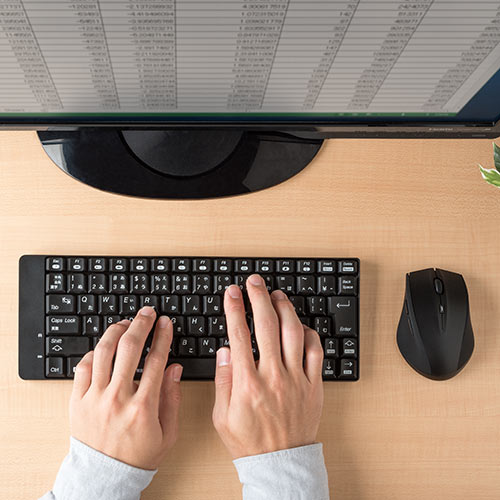 楽天市場】ワイヤレスキーボード マウスセット キーボード 日本語配列