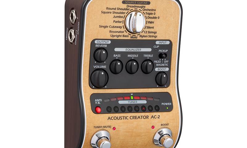 AC-2 Acoustic Pedal | Buy Now | ZOOM