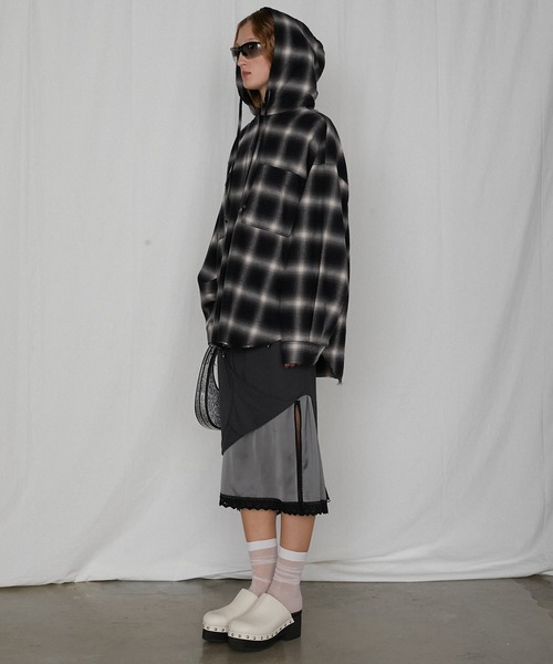 PRANK PROJECT（プランクプロジェクト）の「フーデッドチェックシャツ