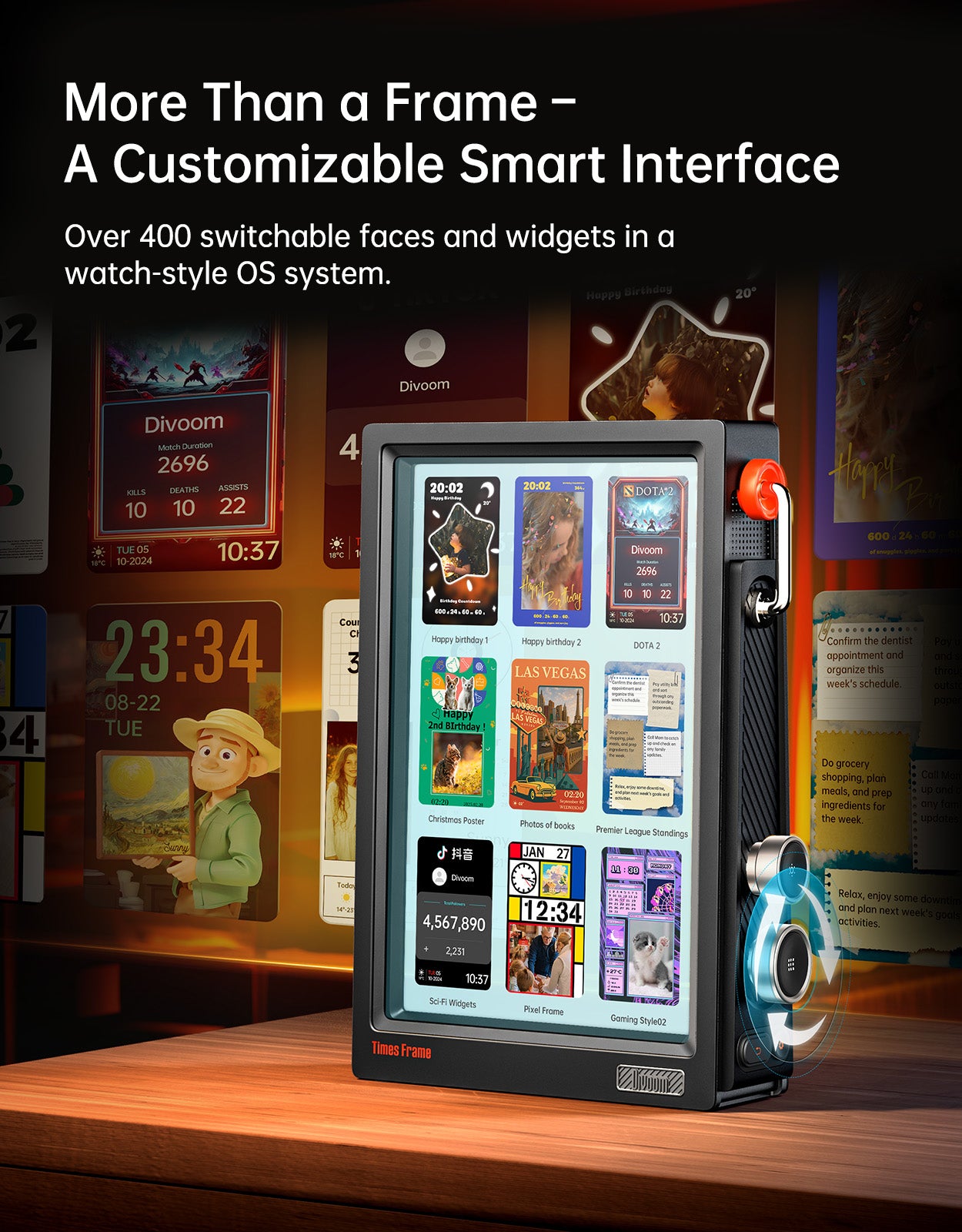 Divoom Times Frame Digital Picture Frames