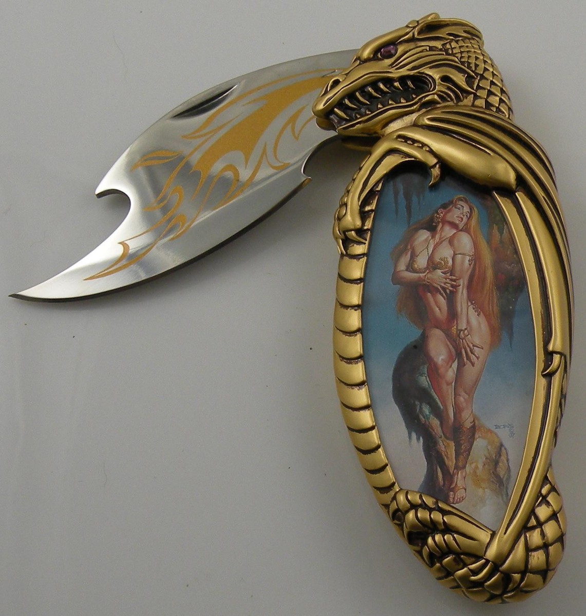 Franklin Mint Empress of Desire PocketKnife Folder Limited Edition