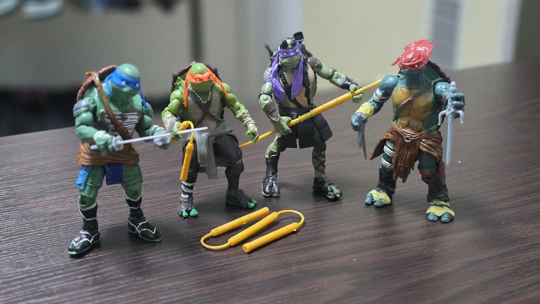 希少 劇場版 ミュータントタートルズ フィギュア 楽天市場】TMNT ティーンエイジ ミュータント ニンジャ タートルズ 6.5