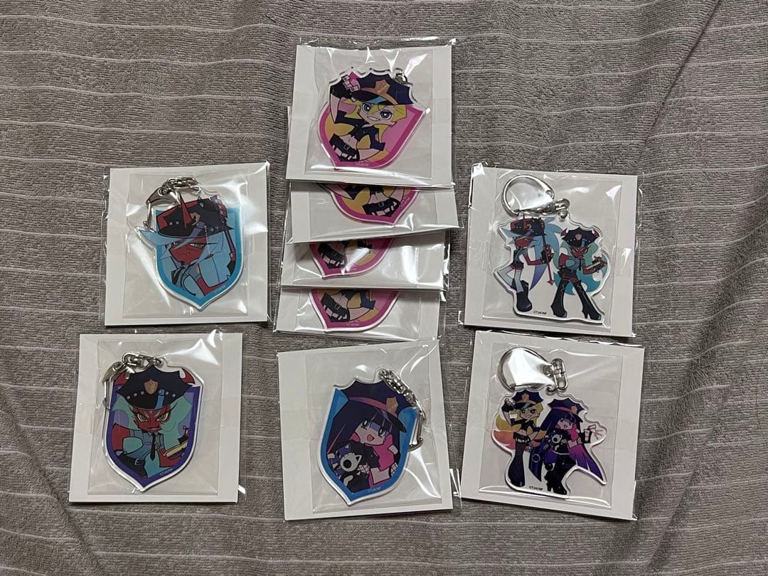 【即購入OK】パンティー＆ストッキングwithガーターベルト アクキー9個セット アニメ『NEW パンティ＆ストッキングwithガーターベルト』最終回の先行