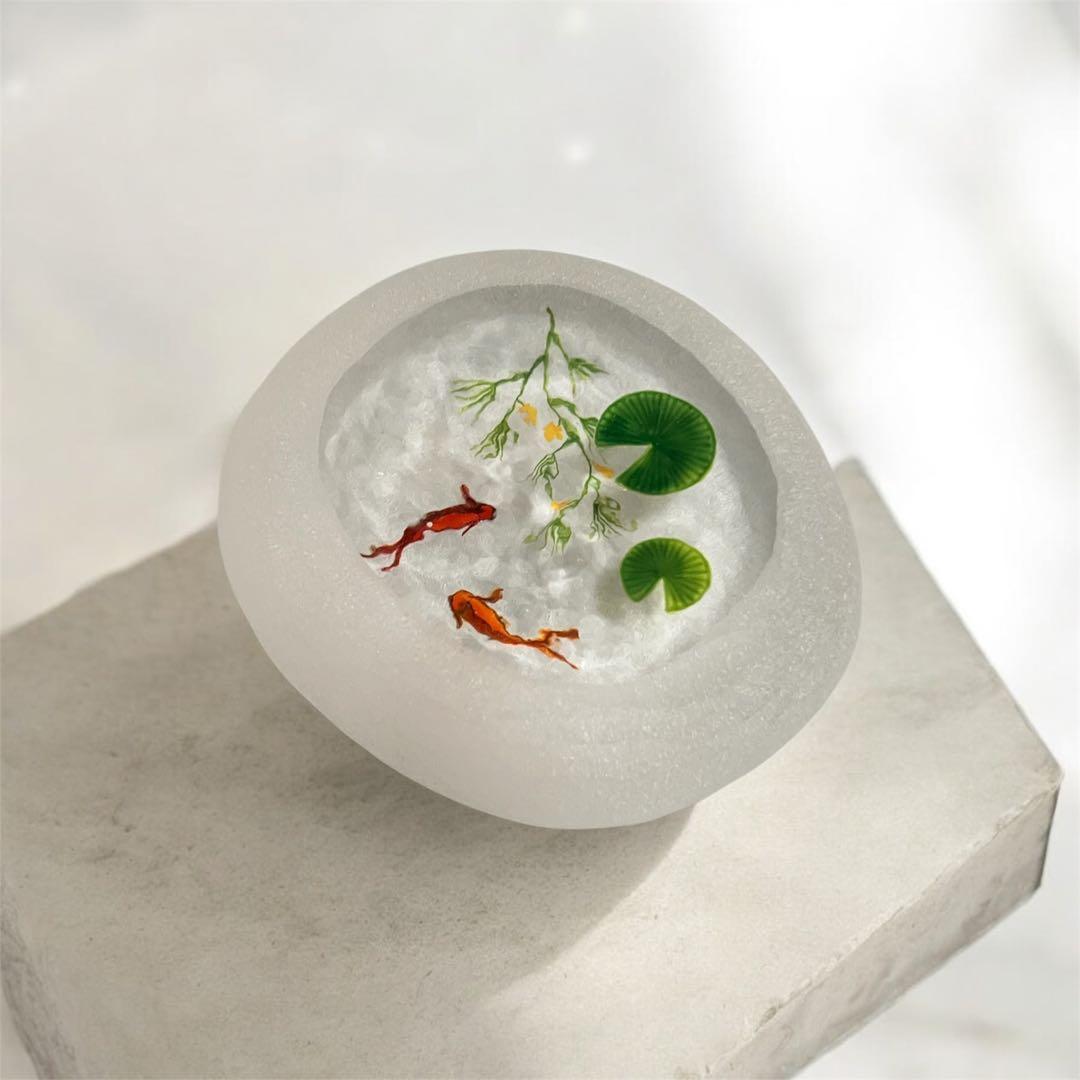 久保裕子　石文鎮　ヒブナ　新品未使用