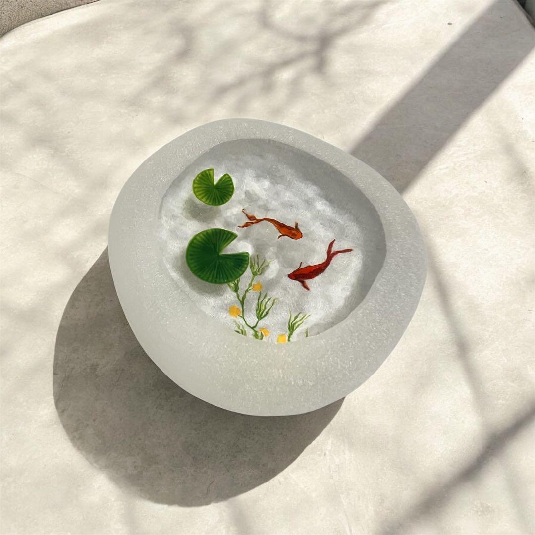 久保裕子　石文鎮　ヒブナ　新品未使用