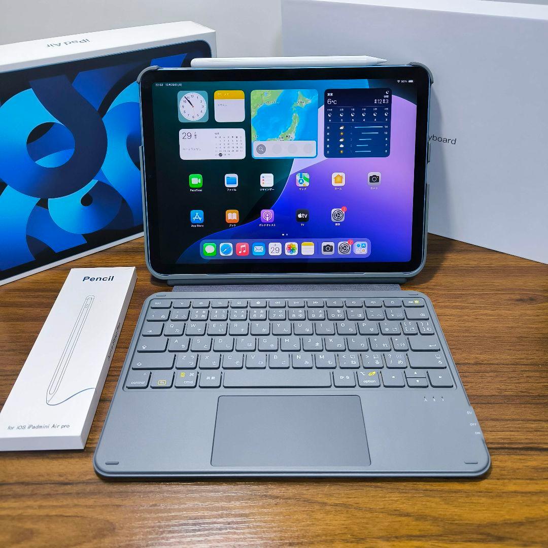 iPad Air 第5世代 Simフリー 64GB Keyboard タッチペン iPad Air 第5世代 Simフリー 64GB Keyboard タッチペン