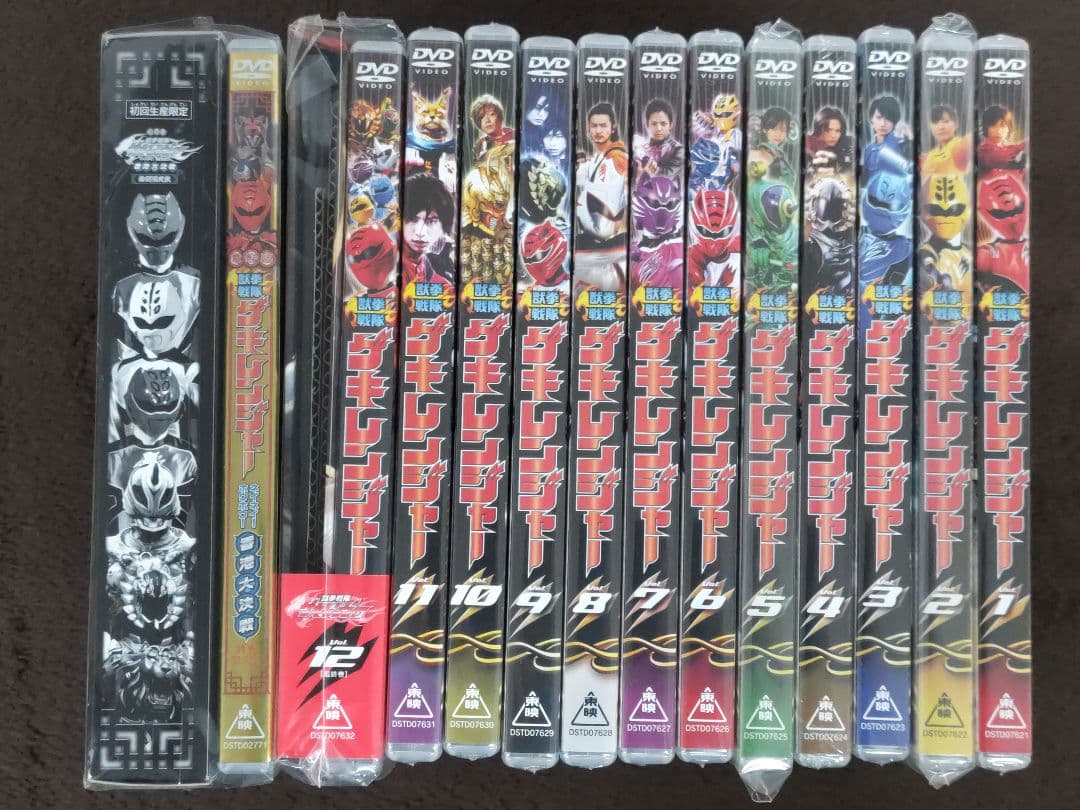 【未開封】獣拳戦隊ゲキレンジャー DVD 1～12巻＋劇場版＋その他 セット 獣拳戦隊ゲキレンジャー DVD全12枚セット - メルカリ
