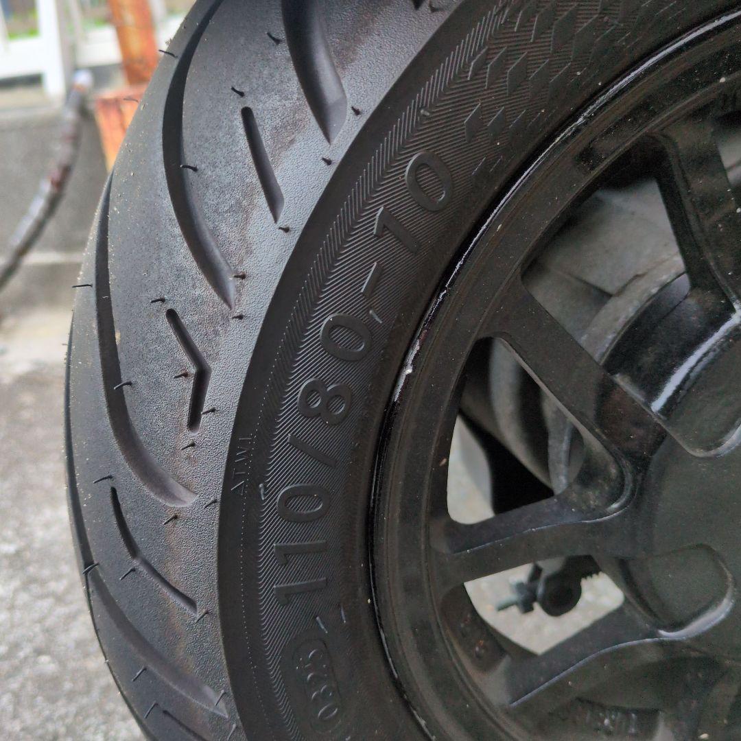 週末価格 アドレスV125G/S リア アルミホイール、タイヤ 送料込 - メルカリ