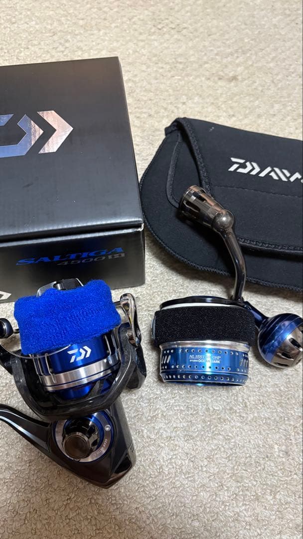 DAIWA 15 ソルティガ 4500H オーシャンマーク5000スプール ダイワ ソルティガ Z 4500H スタジオオーシャンマーク ST4500スプール